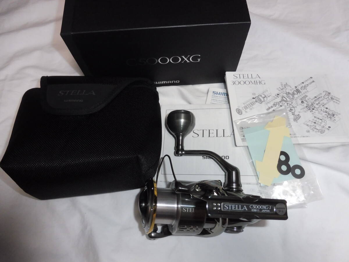 限界価格！18ステラ　c5000xg 美品 シマノ 18 ステラ C5000XG 美品 ハンドル左右切り替え可能