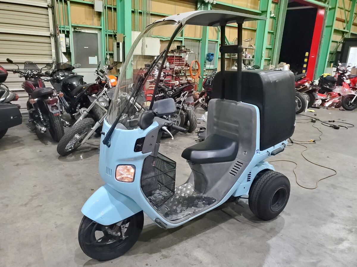 格安　TA02　ジャイロキャノピー　2スト　TA02-180～　カスタム車両　ジャイロ　セル始動　ミニカー登録可　24611ｋｍ