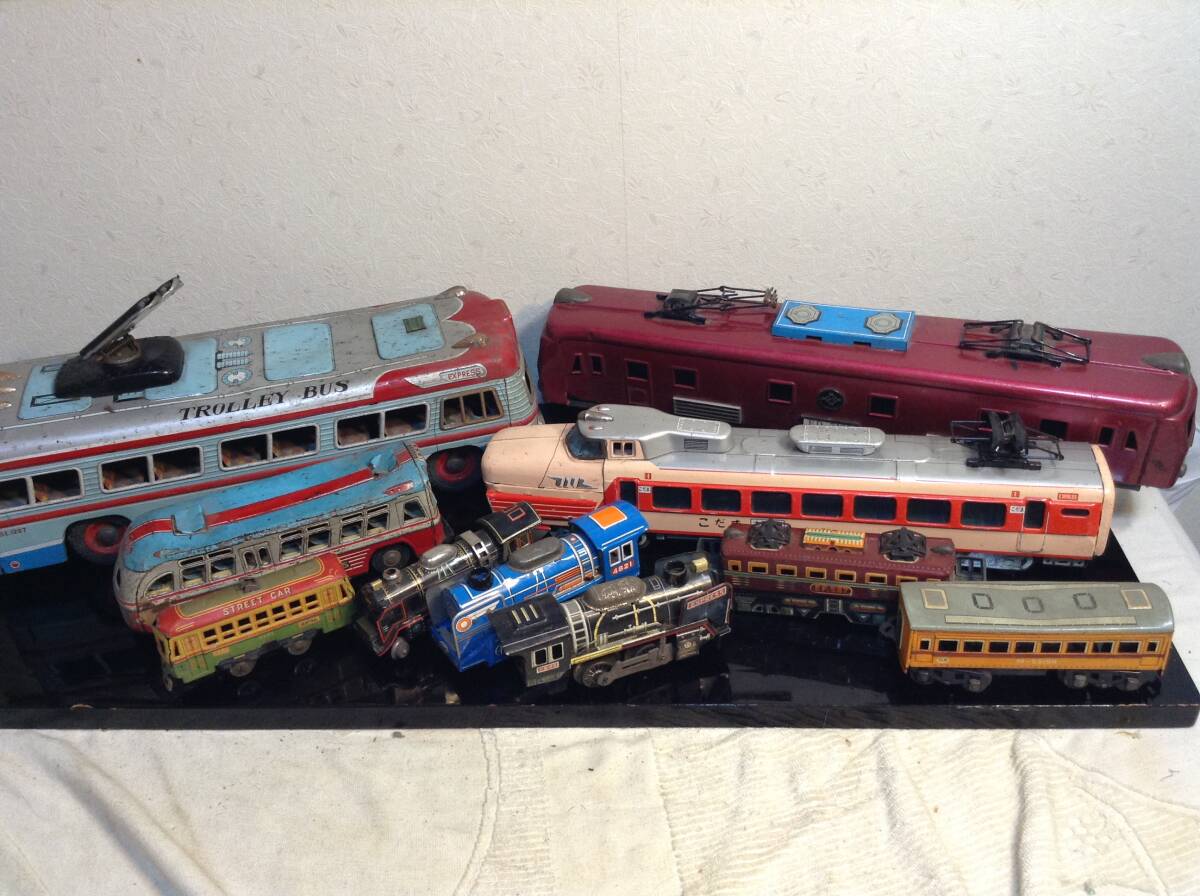 レトロ　玩具　ブリキ　電車　汽車　他　まとめて