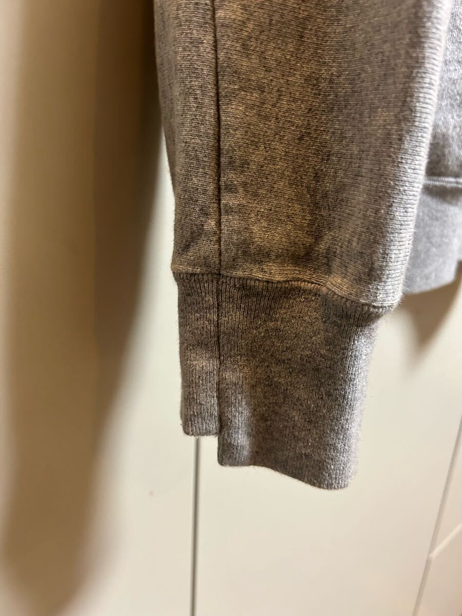 UNUSED スウェットパーカ フーディー グレー US1077_画像5