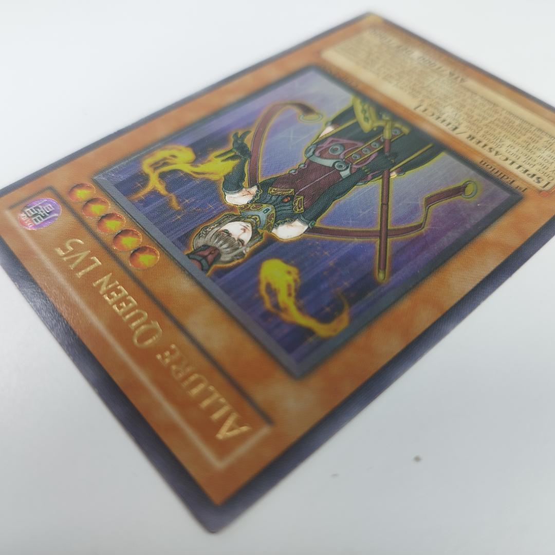 Yugioh очарование. женщина .Lv5 relief 1st Edition Allure Yugioh английский язык LV5 Queen прекрасный товар английская версия CDIP-EN007 Ultimate редкость yf526