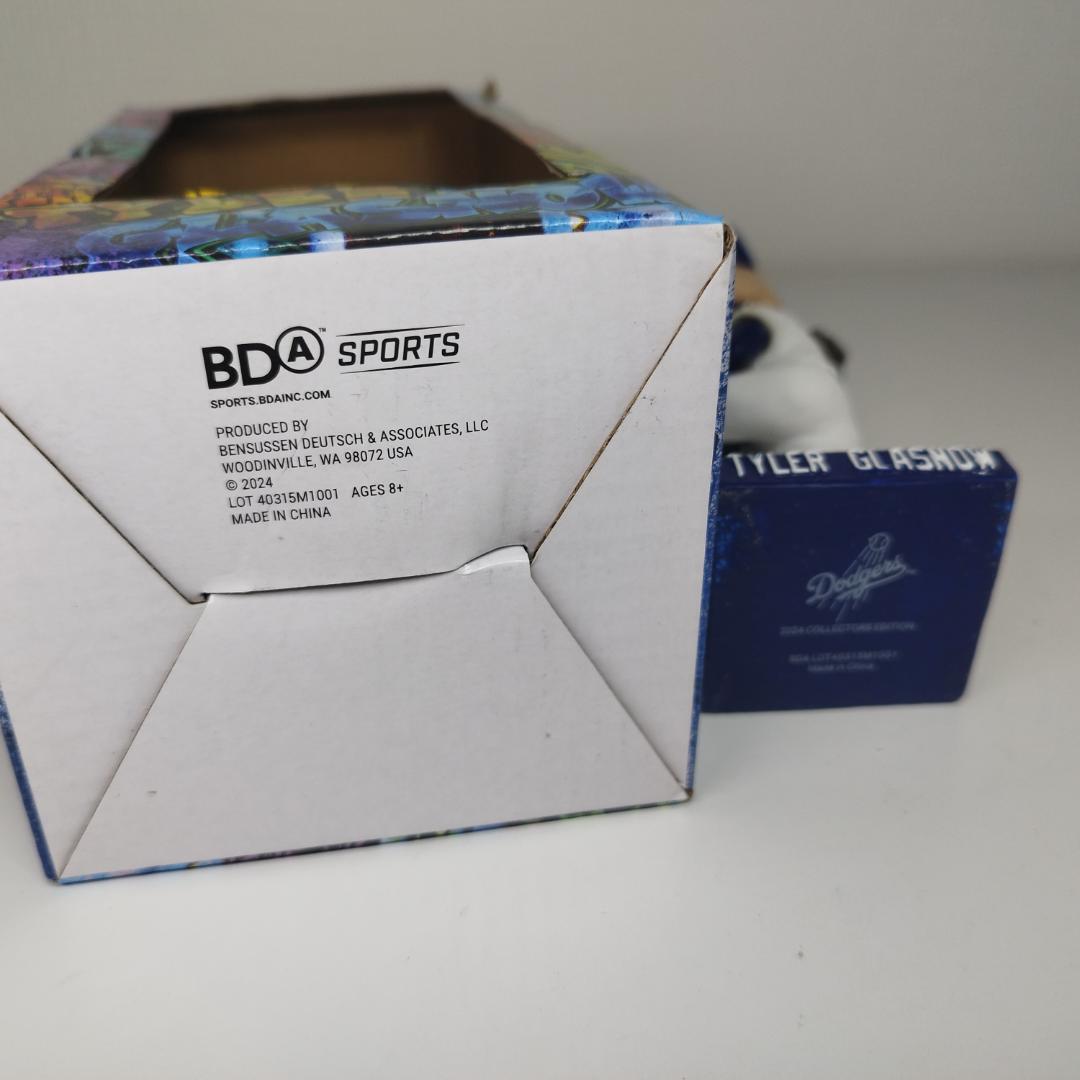 タイラー グラスノー ボブルヘッド 首振り人形 球場配布品 フィギュア f76S タイラー グラスノー ボブルヘッド 首振り人形 フィギュア