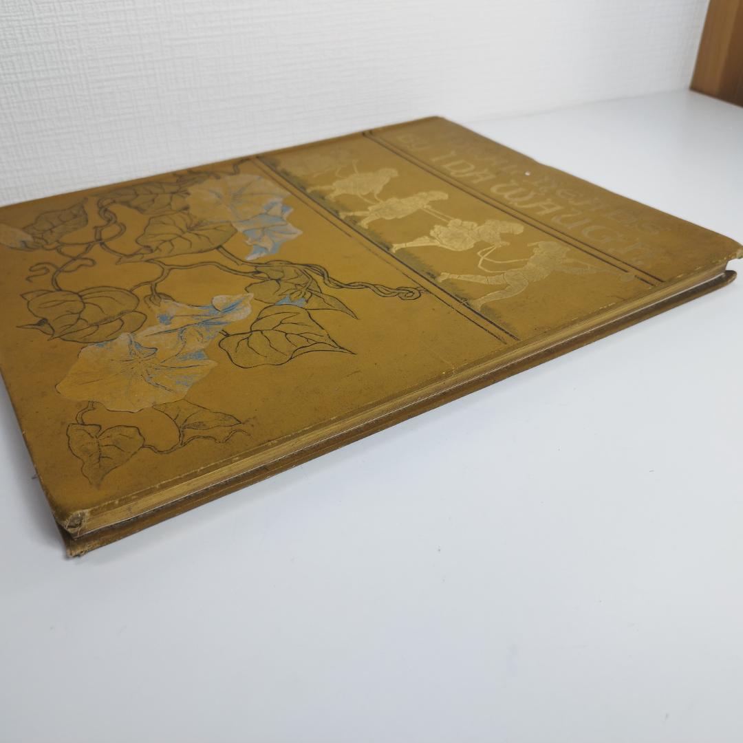 1890年 ヴィクトリアン絵本 book ideal heads bg ida waugh