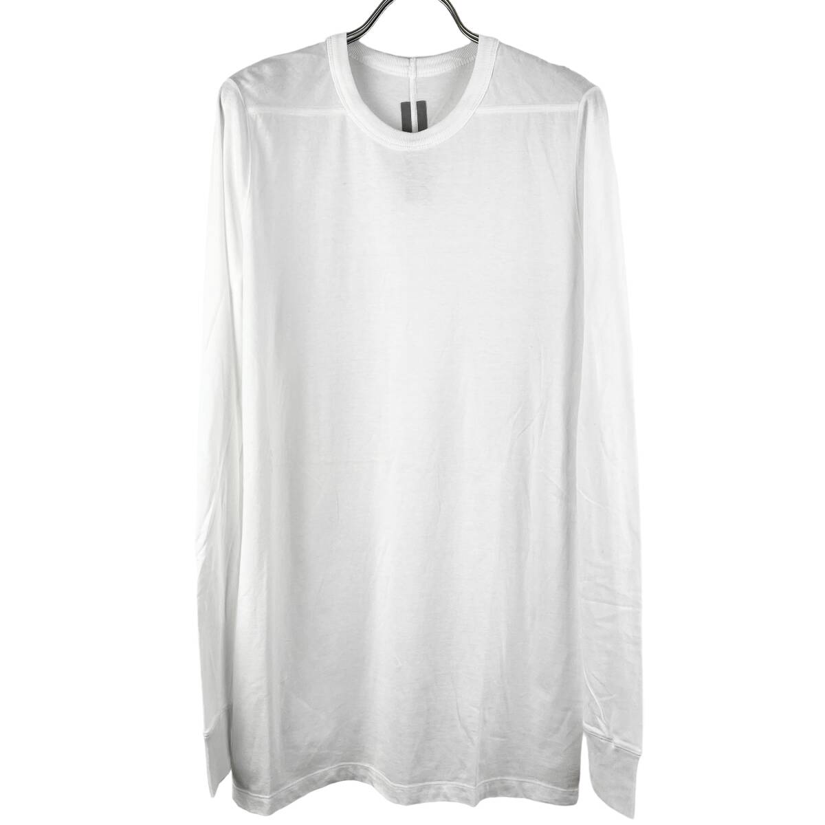RICKOWENS♡ DRKSHDW ホワイト コットン タープ Tシャツ Rick Owens(リックオウエンス) DRKSHDW Longsleeve T Shirt