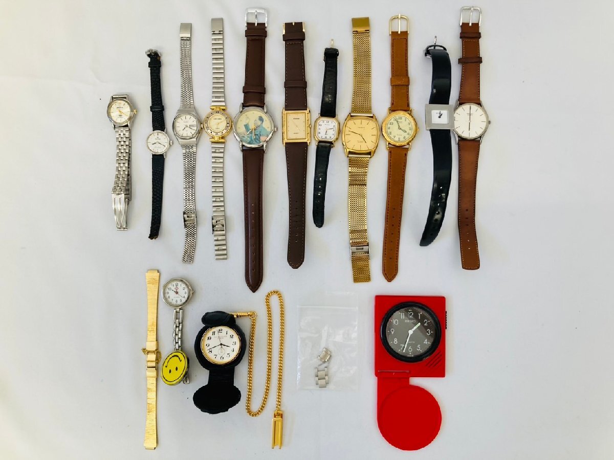 腕時計 メンズ レディース まとめ売り SEIKO CITIZEN 他 専用 ☆腕時計 14点おまとめ レディース メンズウォッチ 未稼働