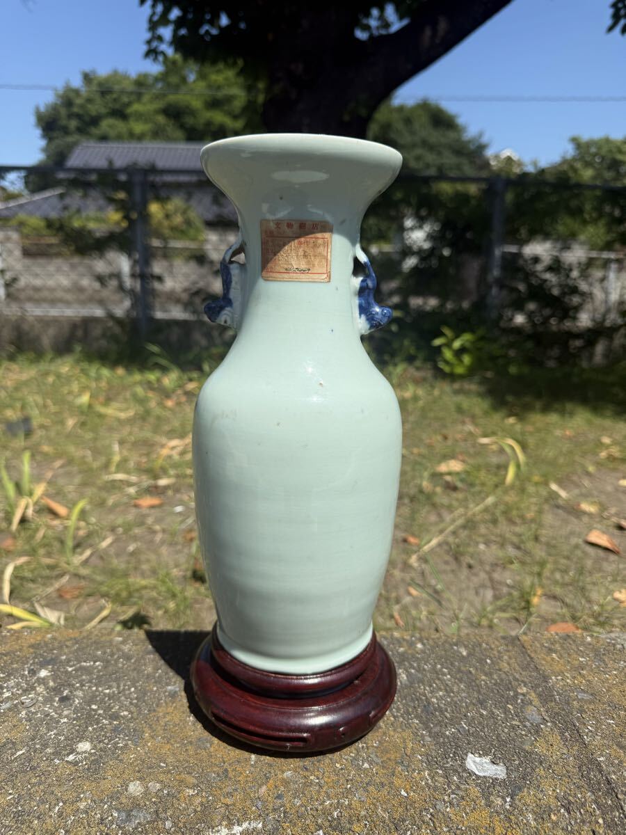 花孤 花道具 清時代 唐物 花瓶 清代 清時代花瓶 時代物 唐物 中国美術 大花瓶 花入 花器 飾壺
