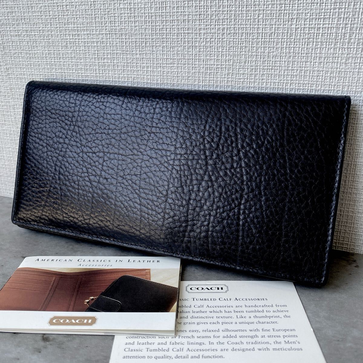 新品 OLD COACH オールドコーチ 長財布 ロングウォレット 希少