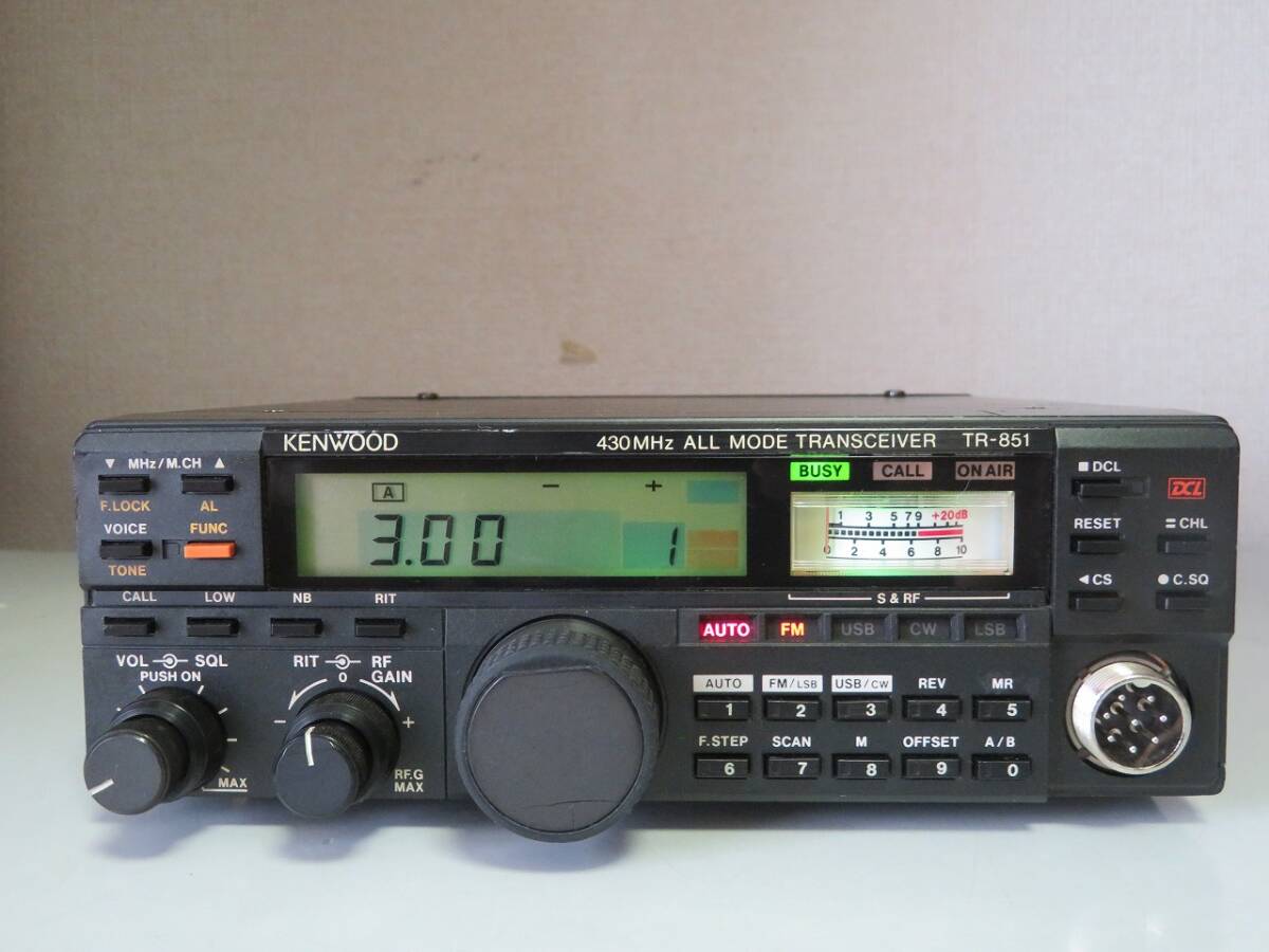 KENWOOD TR−851D(25W) ジャンク KENWOOD TR−851D(25W) ジャンク KENWOOD TR−851D(25W