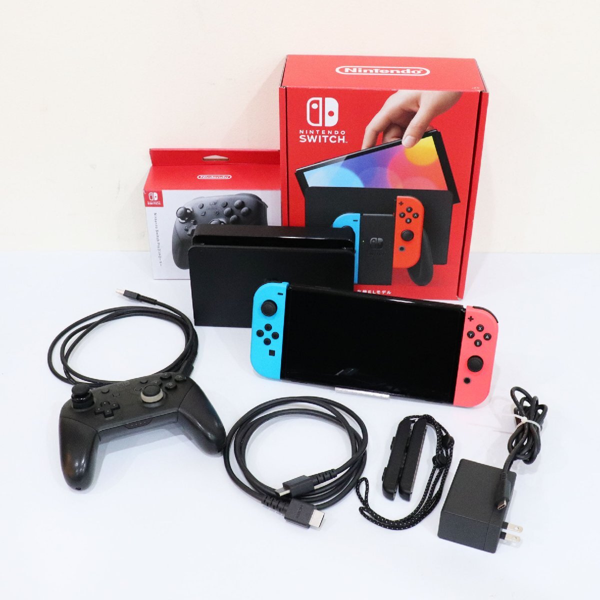 NINTENDO  ニンテンドー/SWITCH/HEG-S-KABAA/Bランク/01【中古】 NINTENDO 任天堂 ニンテンドー/Switch 有機EL 本体/HEG-S-KABAA