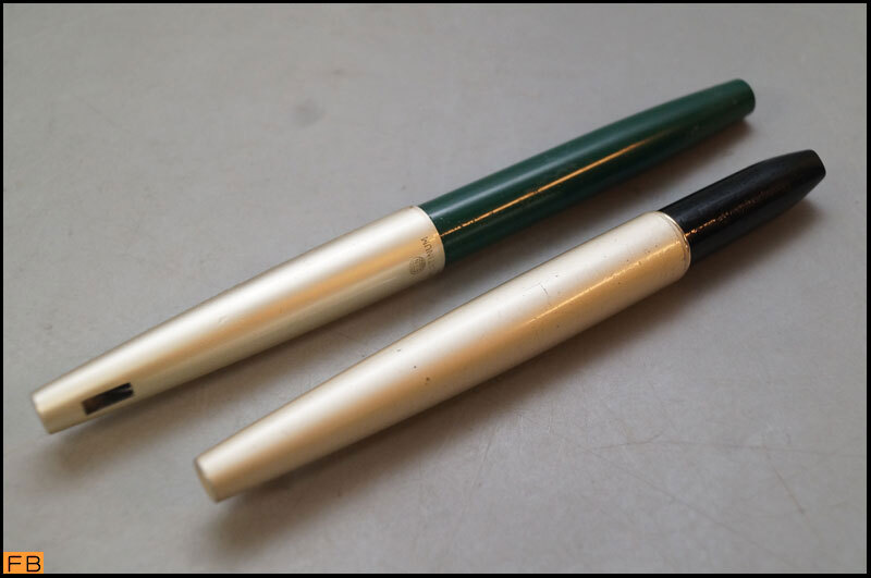 1753-PLATINUM◆万年筆 14K 2本 文具 筆記用具 プラチナ_画像1