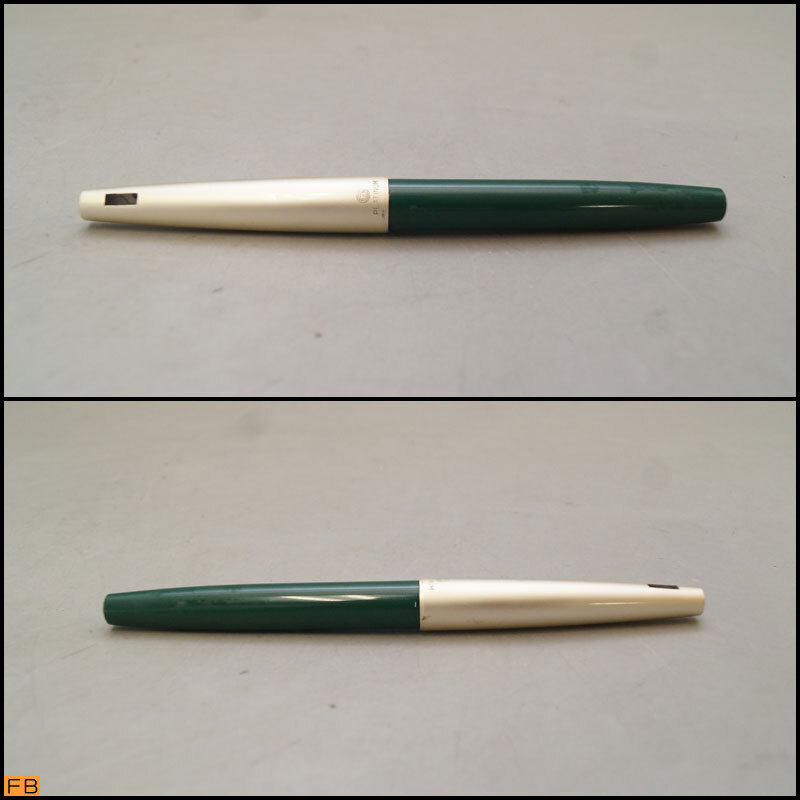 1753-PLATINUM◆万年筆 14K 2本 文具 筆記用具 プラチナ_画像2