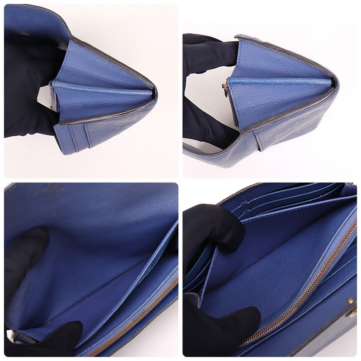 ルイヴィトン 長財布 新型 ポルトフォイユ サラ アンプラント ブルーグレー ルイヴィトン 長財布 新型 ポルトフォイユ サラ アンプラント