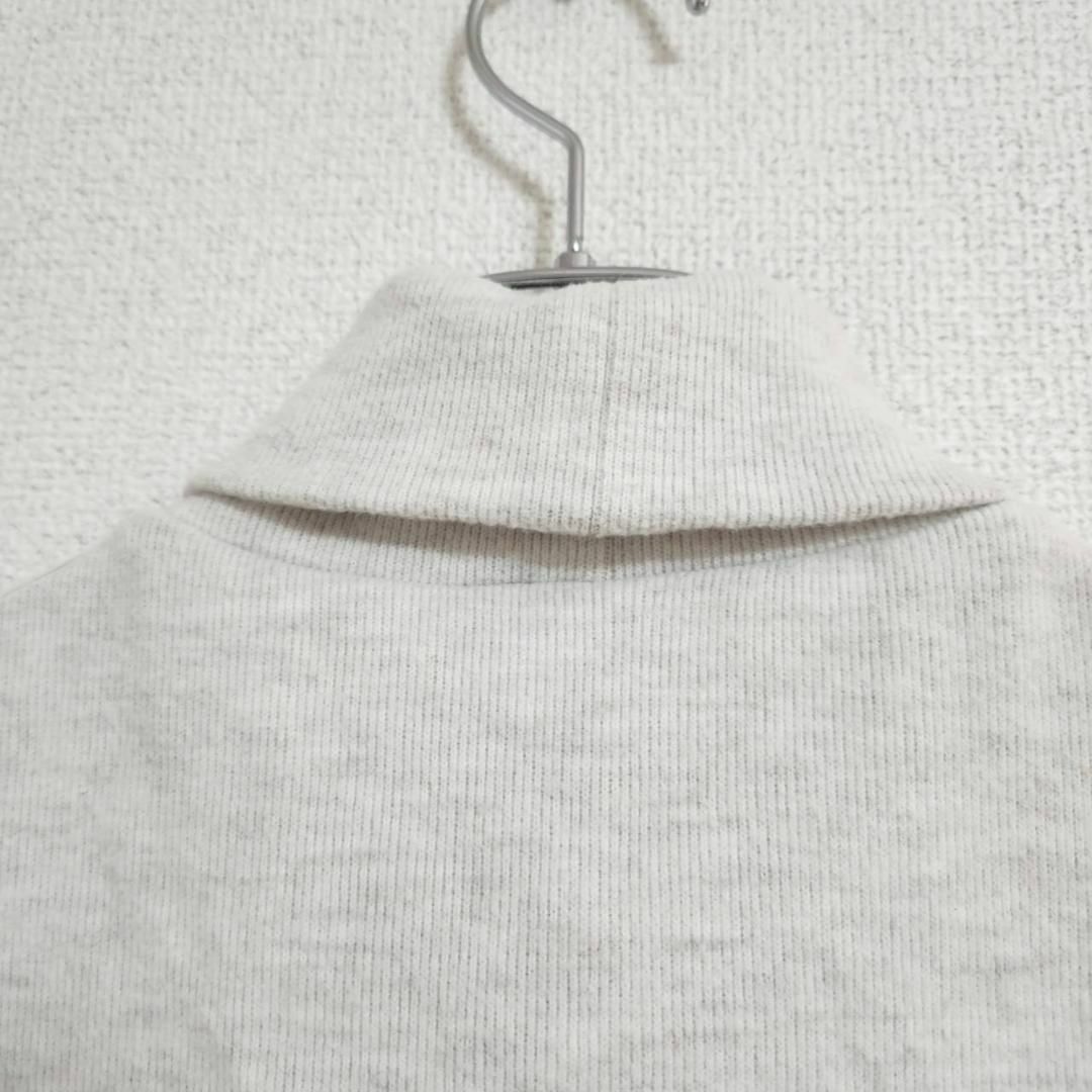 ZARA ノースリーブニット タートルネック アイボリー S 重ね着 秋冬 上品_画像7