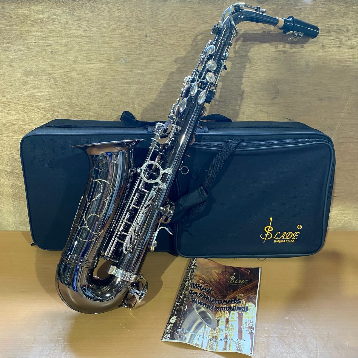 SLADE スレイド サックス 管楽器 ソフトハードケース付 ◎【売り切り】SLADE/スレイド アルトサックス 管楽器 ケース
