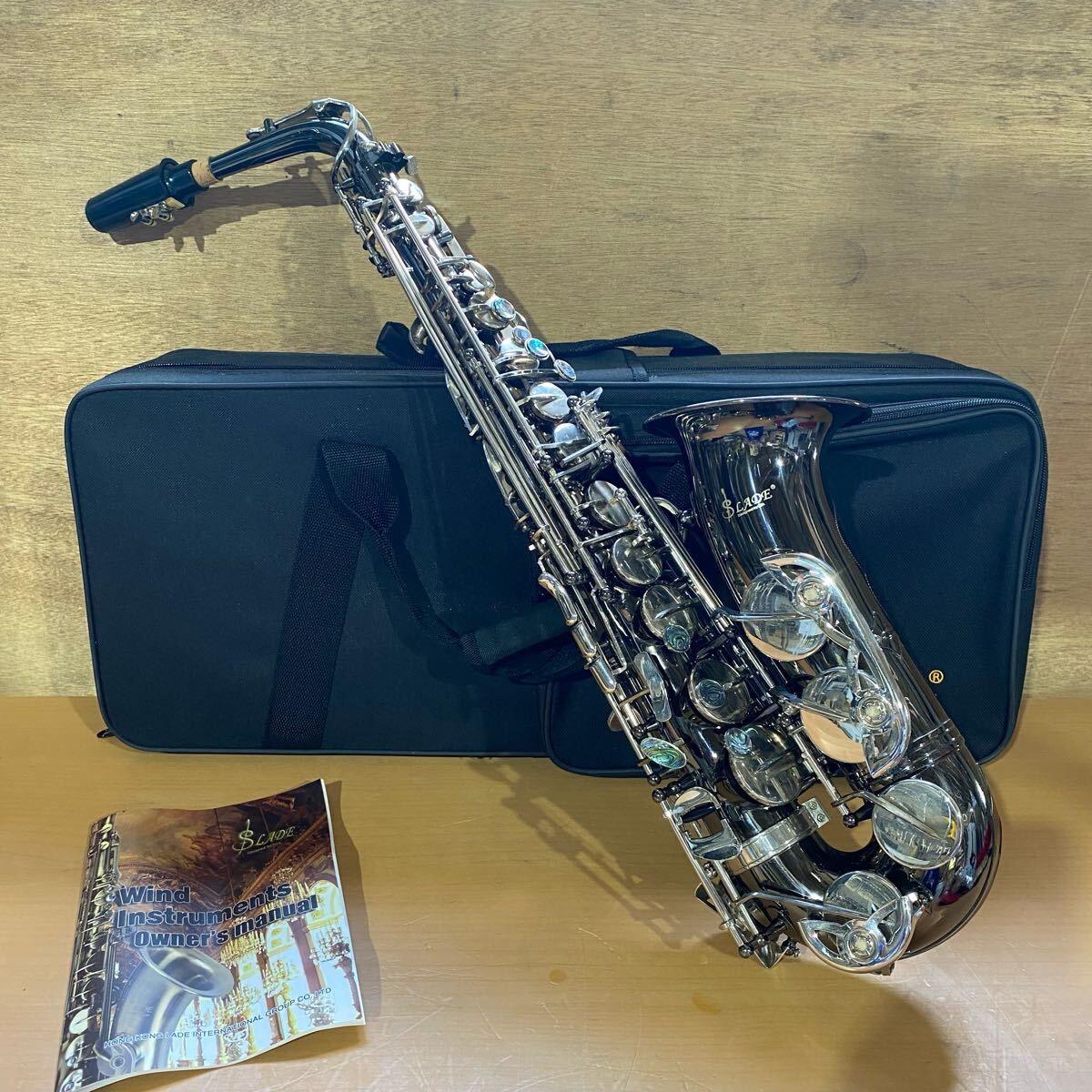 SLADE スレイド サックス 管楽器 ソフトハードケース付 ◎【売り切り】SLADE/スレイド アルトサックス 管楽器 ケース