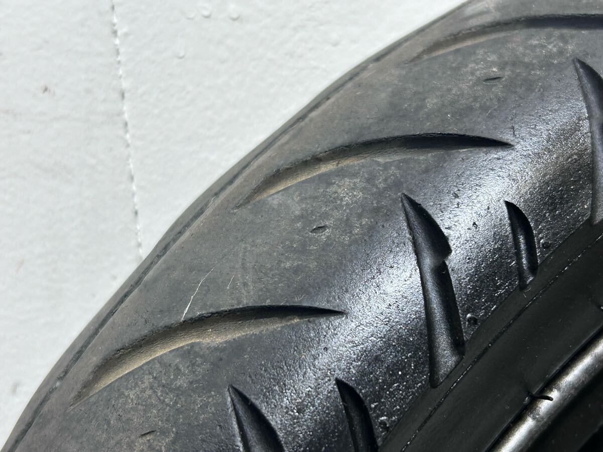 3429 Kawasaki Zephyr 400χ переднее колесо Zephyr χ ZR400C '96 год начальная модель Kawasaki старый машина подлинная вещь популярный шина не использовать 17×2.50