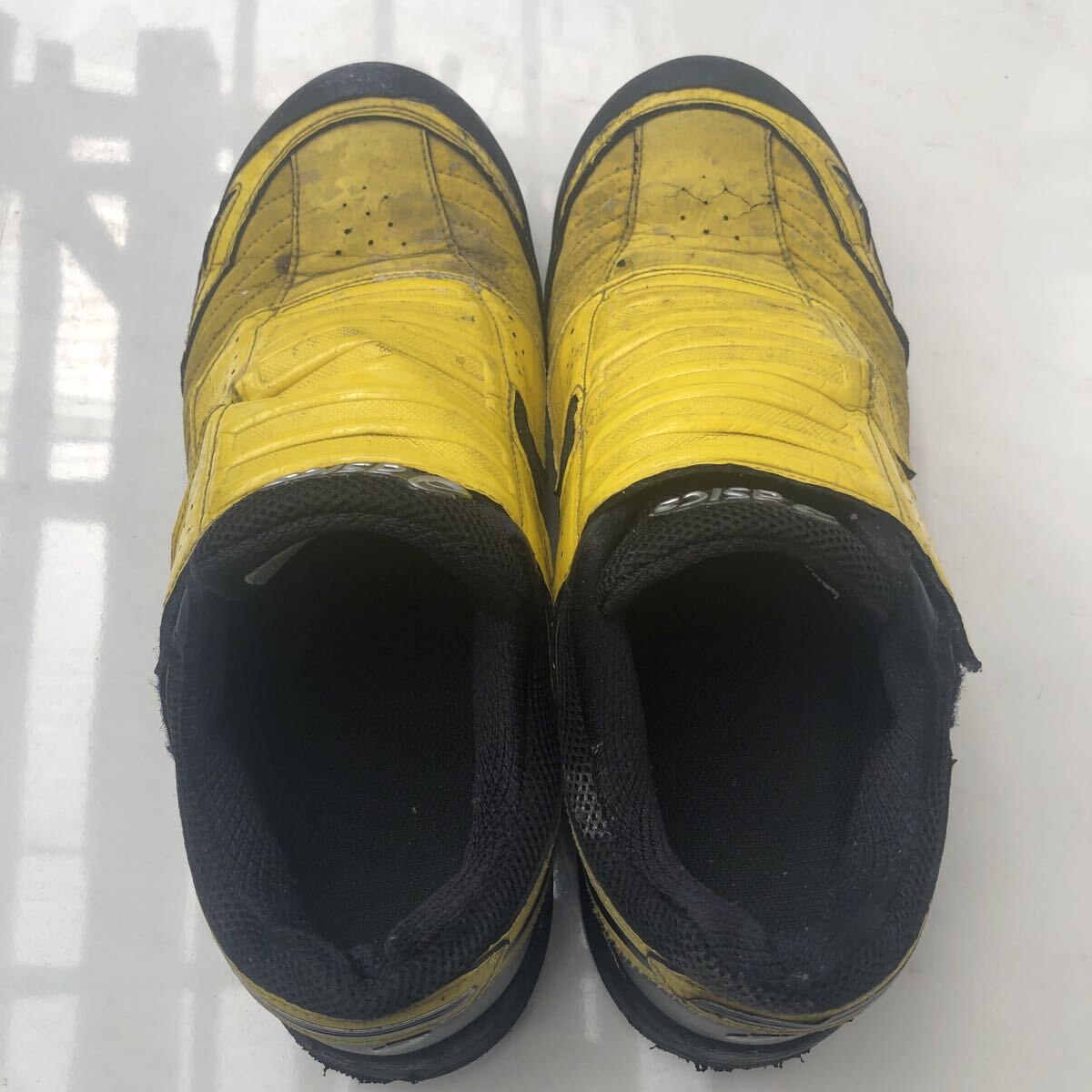 asics ハイカット安全靴 イエロー/ブラック アシックス 安全靴 asics イエロー/ブラック 黄/黒 セーフティ