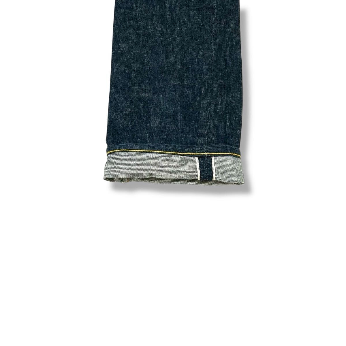 【ROLLING CRADLE（ローリングクレードル）】セルビッジ（濃紺）デニム パンツ サイズ30_画像9