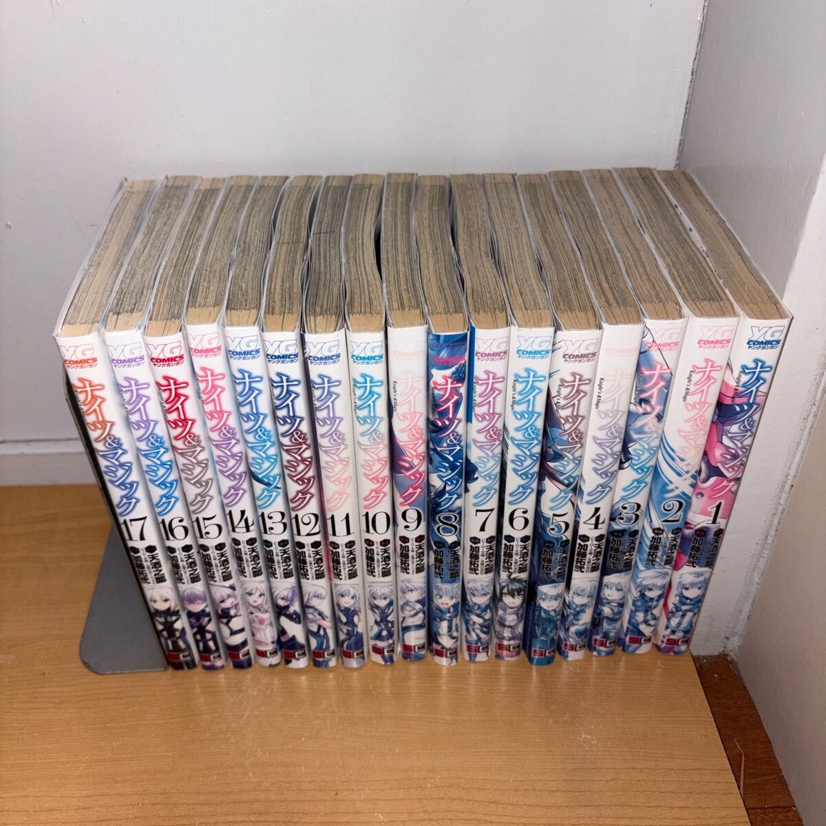 YP07065201 ナイツ&マジック 全巻17巻 天酒之瓢 加藤拓弐_画像1
