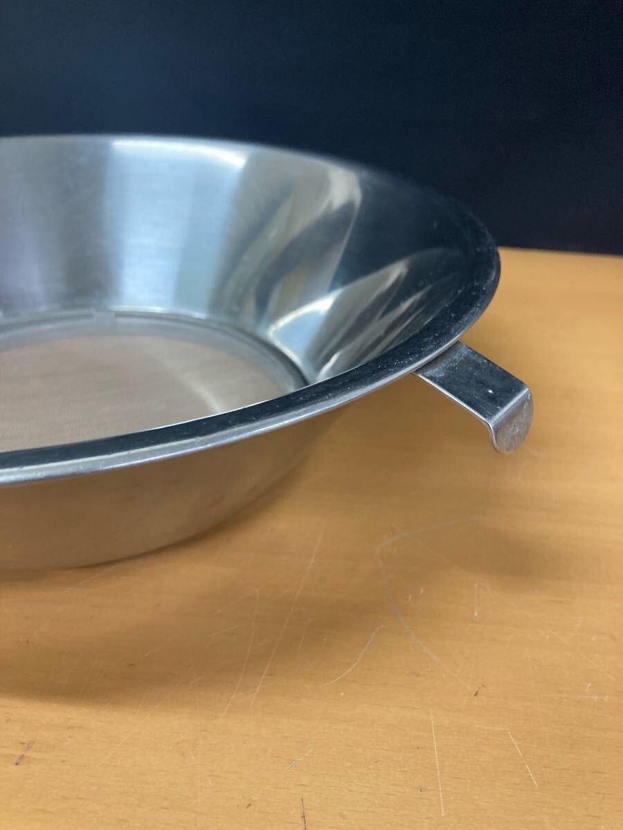 堀) 業務用 油こし器 クローバー印 【No.5】 ステンレス 厨房用品 調理器具 キッチン 飲食店 油こし 店舗 (250709 10-3)_画像7