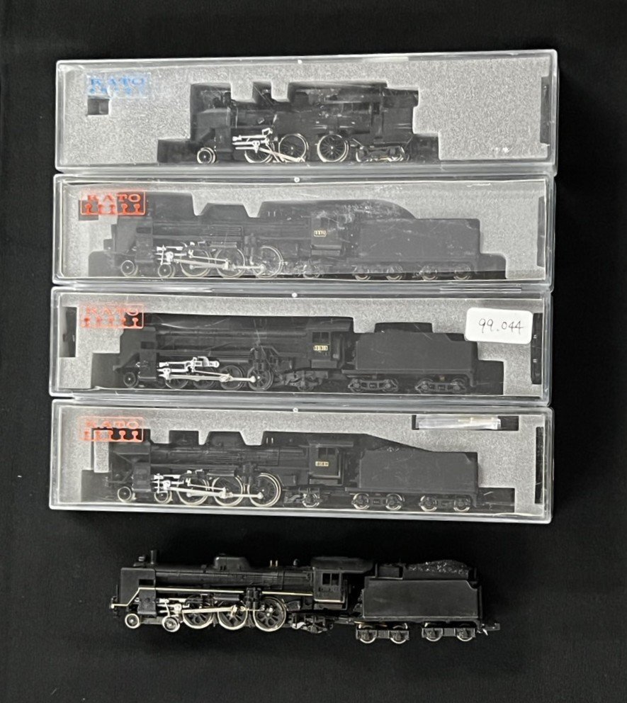 蒸気機関車 KATO まとめ売り 6TT可07016E】☆1円スタート☆KATO☆C55☆D51☆蒸気機関車☆N