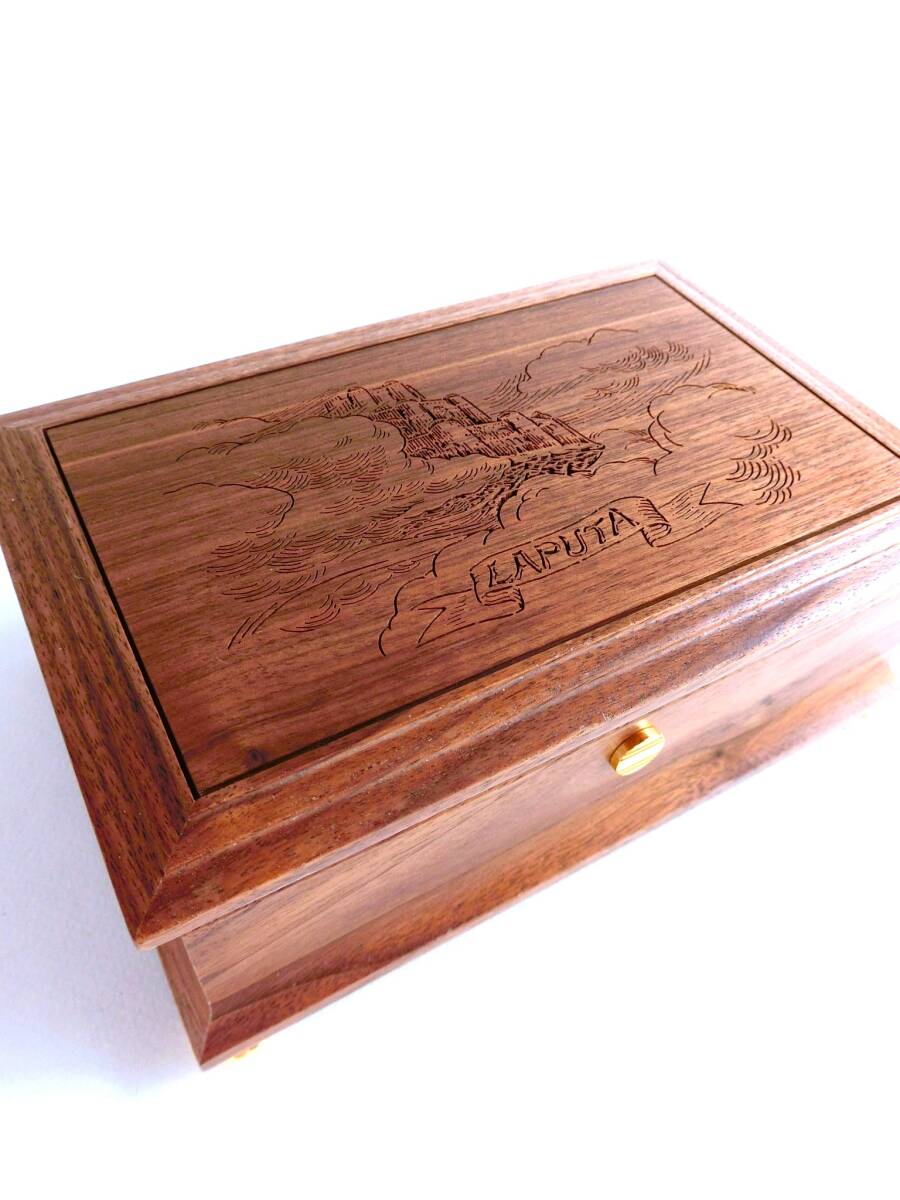  небо пустой. замок Laputa . pre не продается Studio Ghibli оригинал из дерева музыкальная шкатулка BOX Miyazaki . Vintage прекрасный товар ограничение 500 шт 