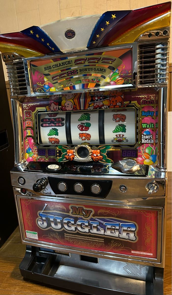 実機 税込 北電子 パチスロ マイジャグラーIII KD（3