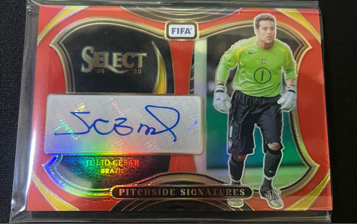 PANINI SELECT SOCCER デパイ サインカード AUTO PANINI SELECT FIFA 2024 2025 soccer JULIO CESAR 直筆