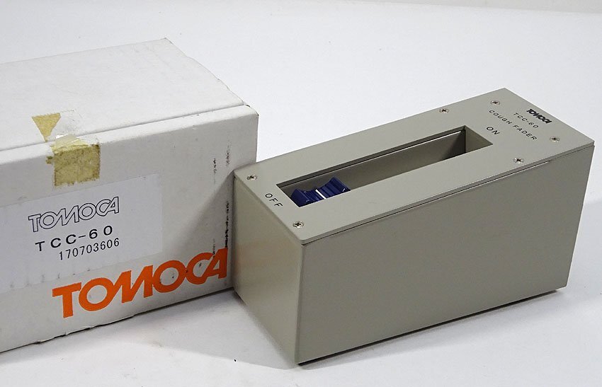 TOMOCA TCCT-60 シングル・カフフェーダー(入出力トランス内蔵) ON/OFFスイッチ フェーダーの上下で音声信号を瞬時にオン・ : TOMOCA TCCT-60 シングル・カフフェーダー(入出力