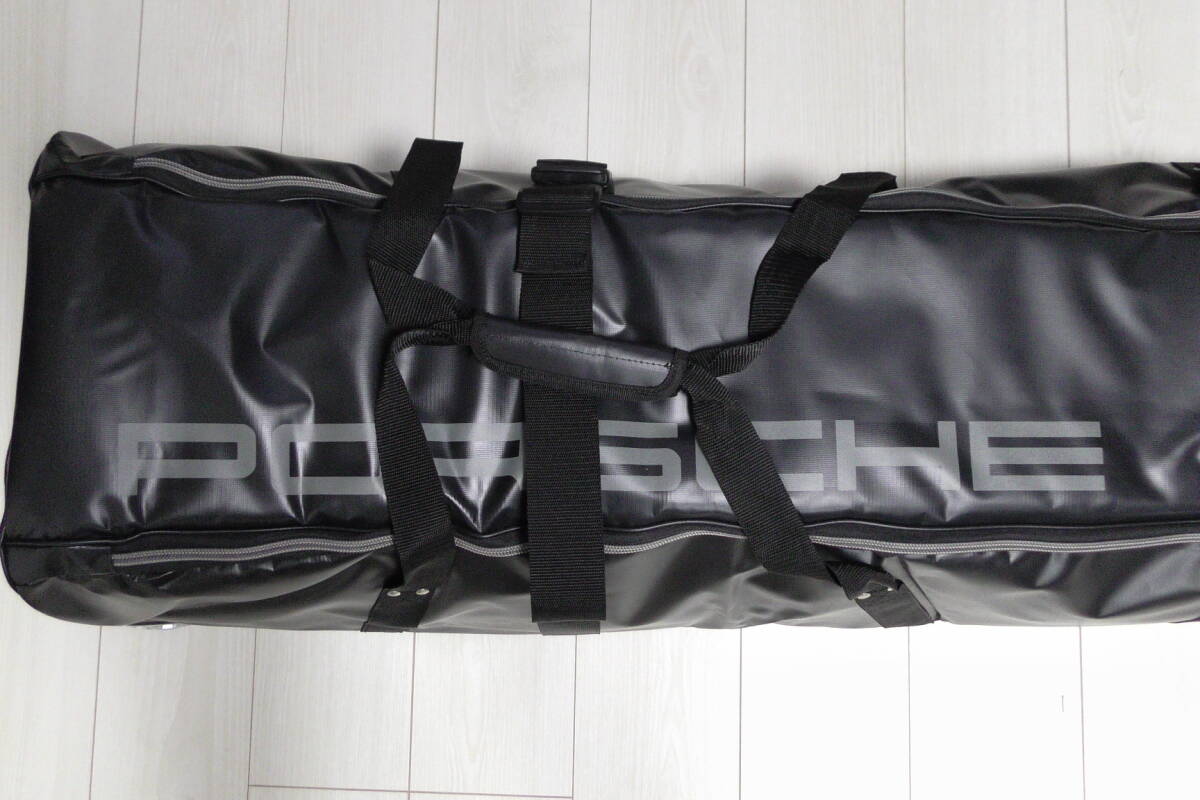 新品 送料無料 PORSCHE ポルシェ ゴルフ トラベルバッグ 正規ディーラー購入品 防水 撥水 キャスター付き_画像5