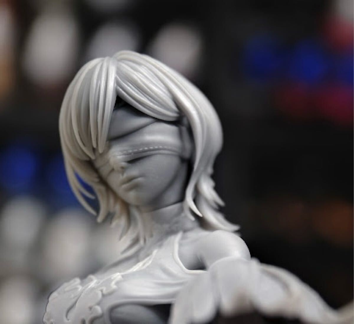 10H ニーアオートマタ フィギュア ガレージキット ガレキ 未塗装未組立 10H ニーアオートマタ フィギュア ガレージキット ガレキ 未塗装