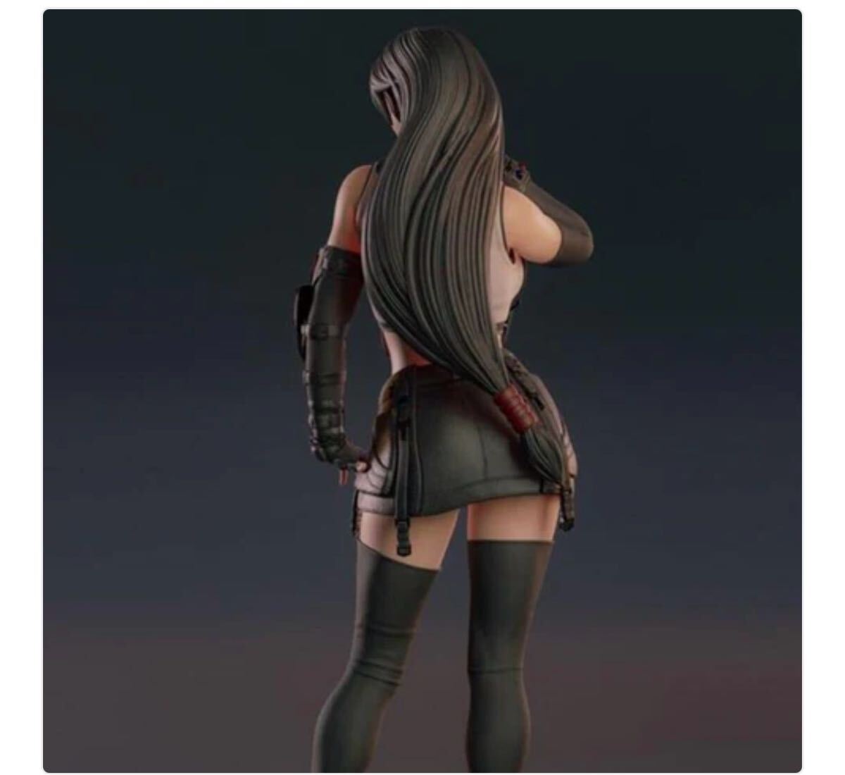 ファイナルファンタジー ティファ ガレージキット フィギュア ティファ FF7 ファイナルファンタジー ガレージキット ガレキ 未