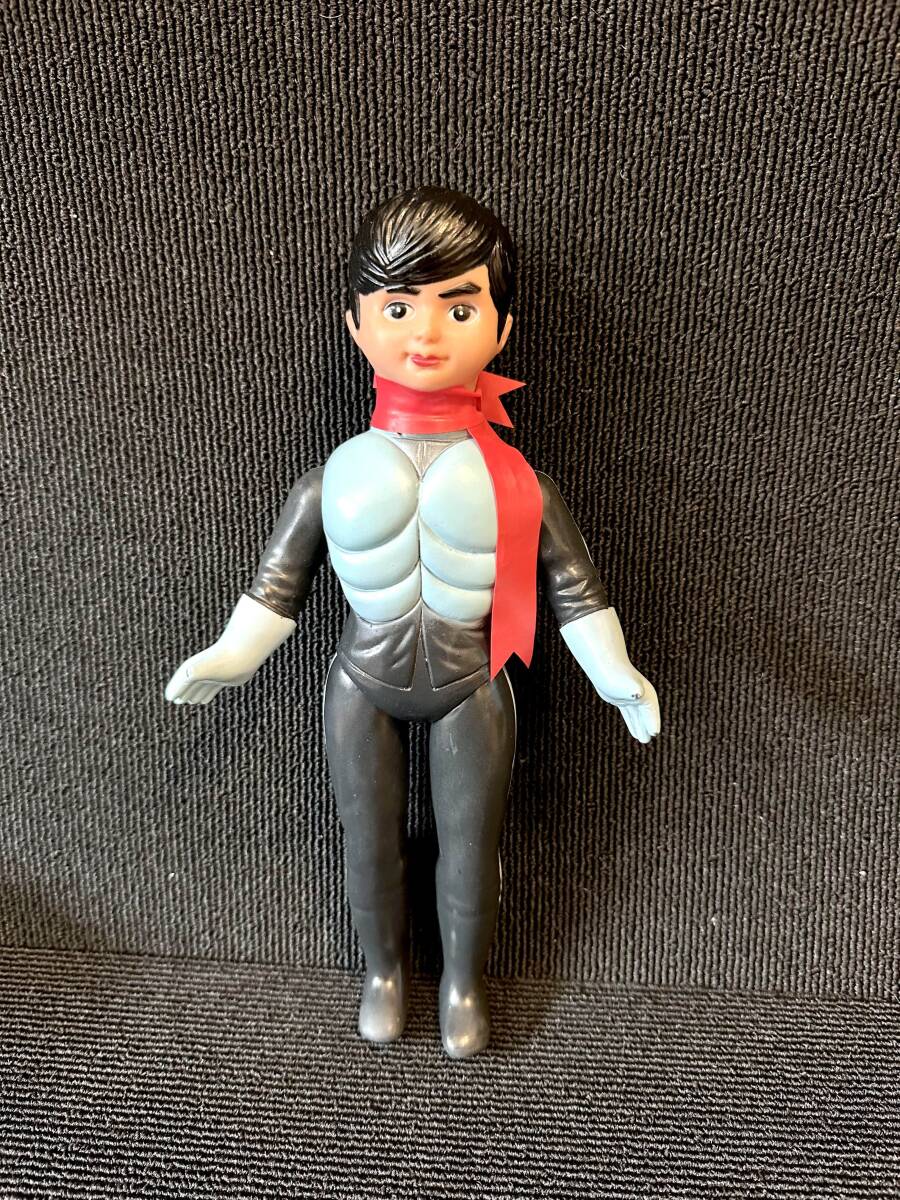 当時物 ポピー製 「ライダーマン」石森プロ 希少ソフビフィギュア