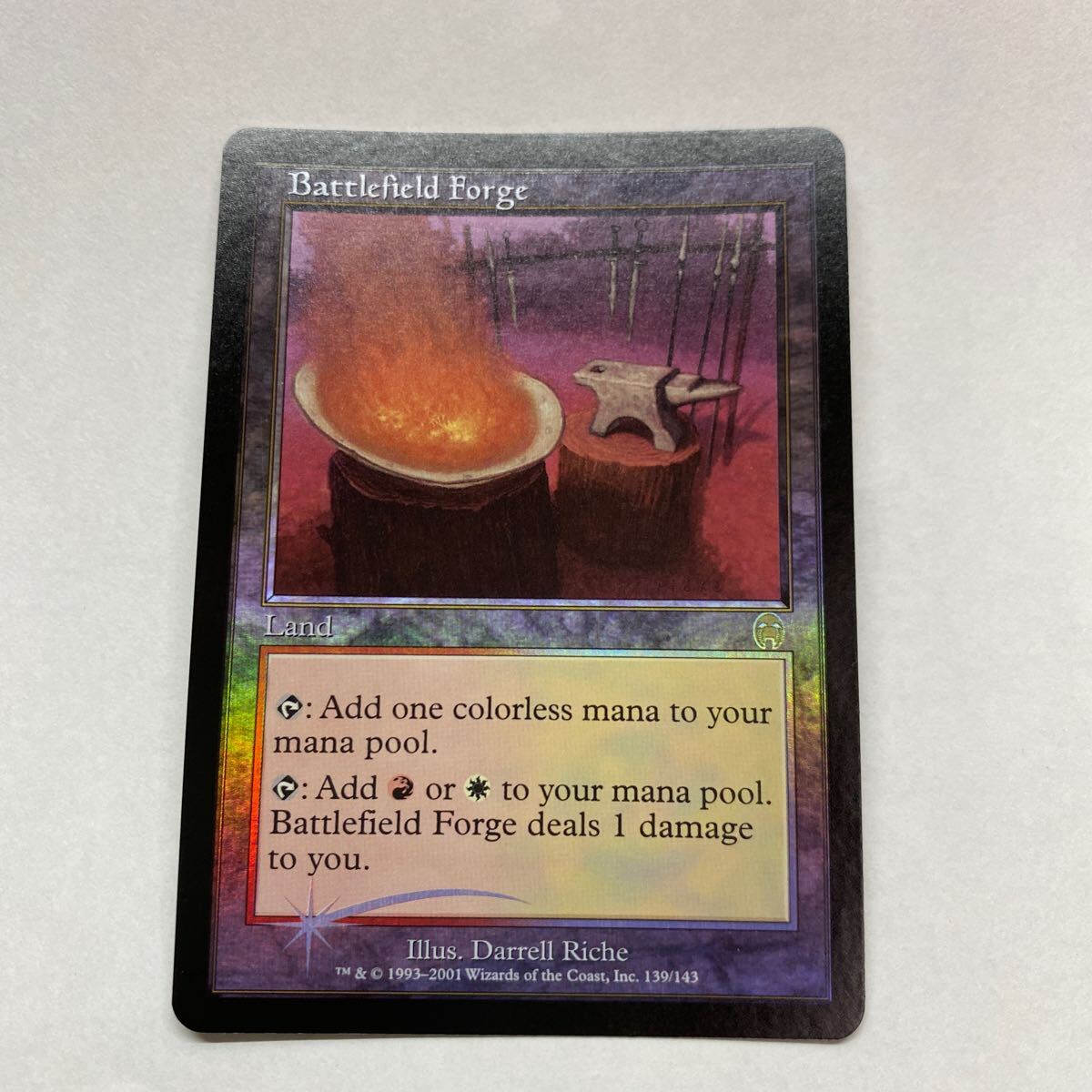 MTG 戦場の鍛冶場 foil 英語版 アポカリプス 初版 MTG 戦場の鍛冶場 foil 英語版 アポカリプス 初版 MTG FOIL