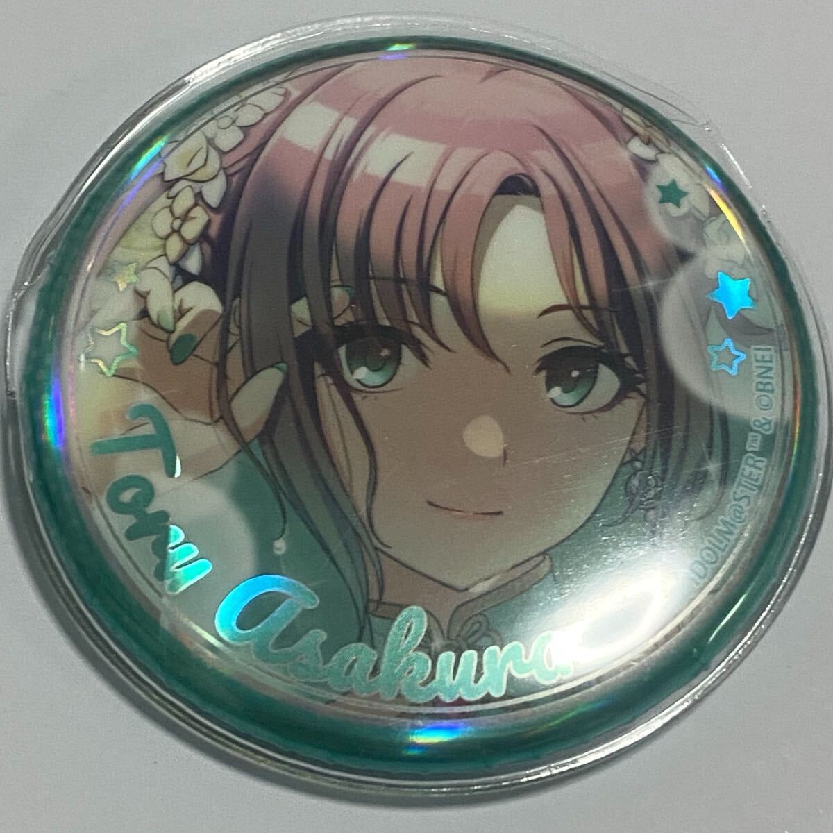 シャニマス 梅影霓裳 浅倉透 ホログラムクリアチケット 缶バッジ 特典 アクリル 浅倉透 オーロラ缶バッジ シャニマス|Yahoo!フリマ(旧PayPay