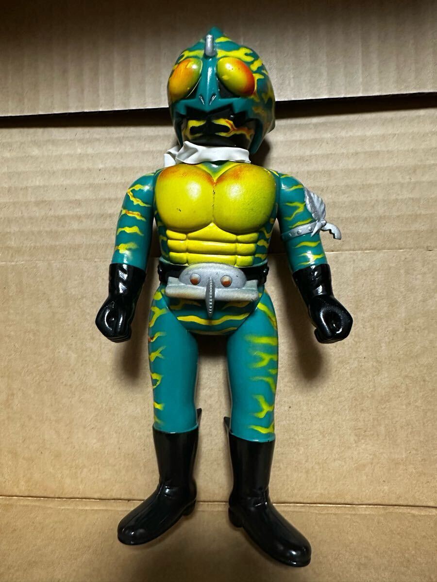 ⚠️激レア 仮面ライダーアマゾン 旧バンダイ ソフビ 昭和レトロ 当時物 石森プロ 当時物 旧バンダイ 仮面ライダーアマゾン アマゾン 石森プロ