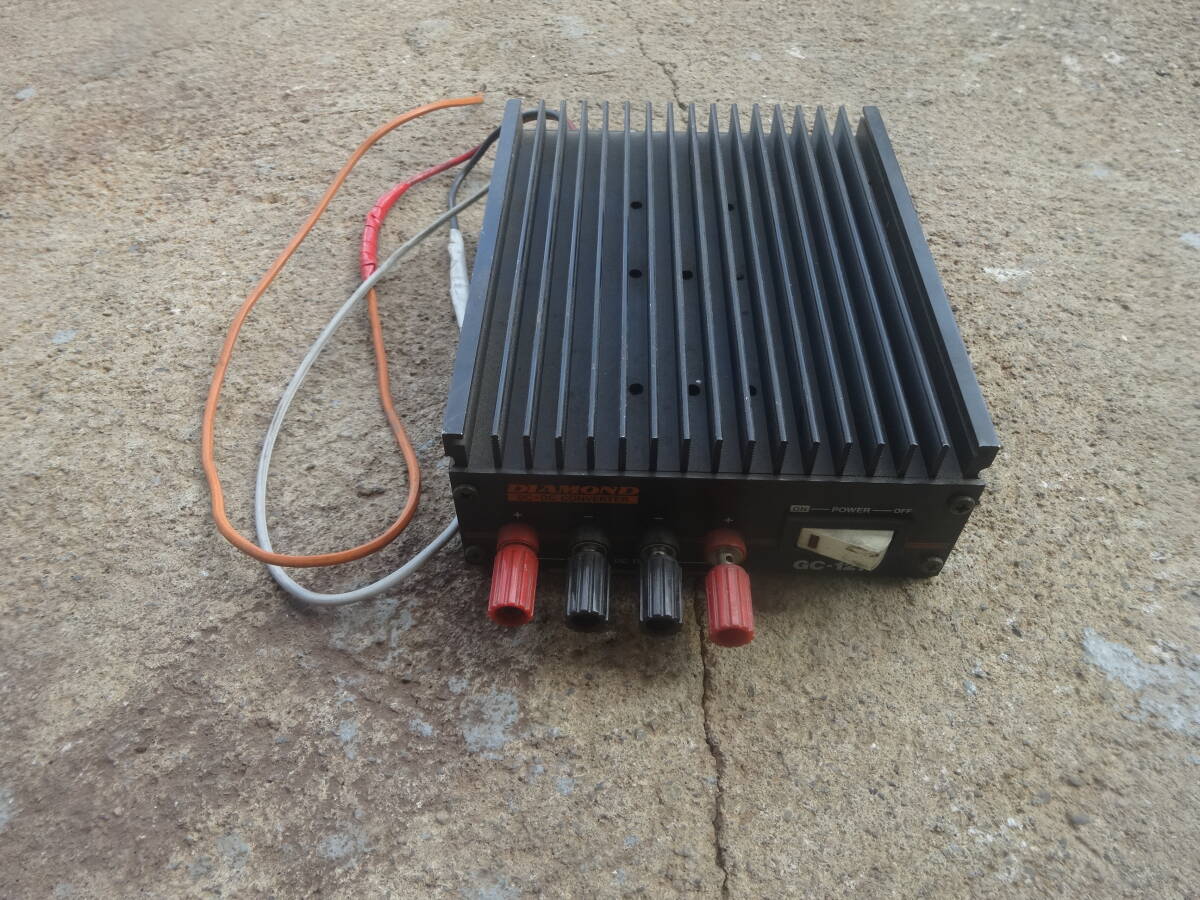 第一電波再掲載　GC-127　現状で　DC24V→DC13.8Vコンバーター通電確認　ジャンク品扱い_画像4