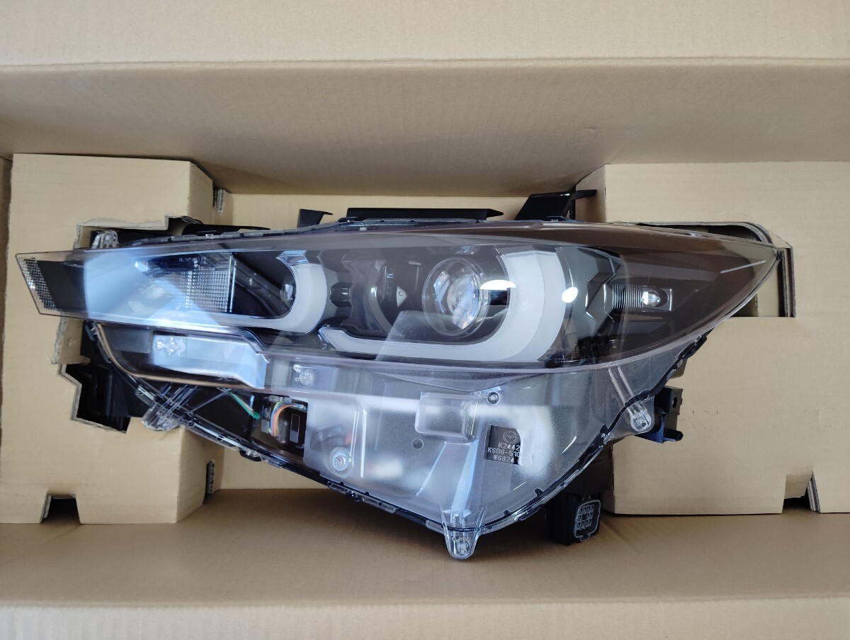 cx-5 kf2p ヘッドランプ 左 送料無料 極美品 破損無 MAZDA CX-5 後期 純正 LED ヘッドライト