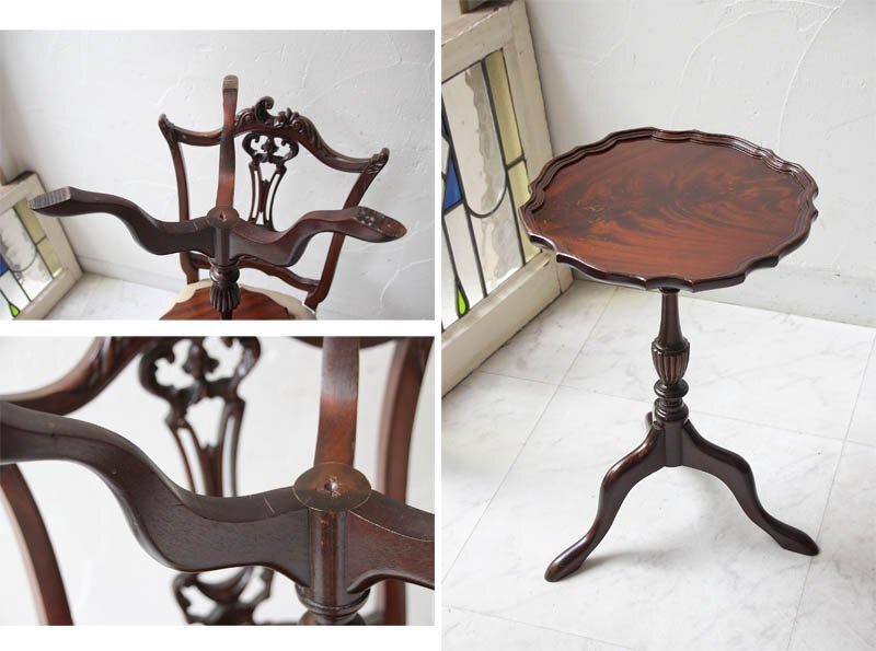 □店頭価格 ￥38500□ワインテーブル58・サイドテーブル