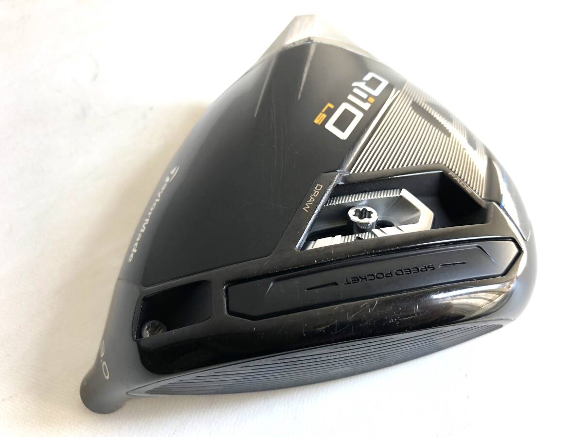 新品 9.0° テーラーメイド Qi10 ヘッド+付属品 ドライバー 1W テーラーメイド Qi10 LS 9.0° ドライバー ヘッド 単体 HC付 日本