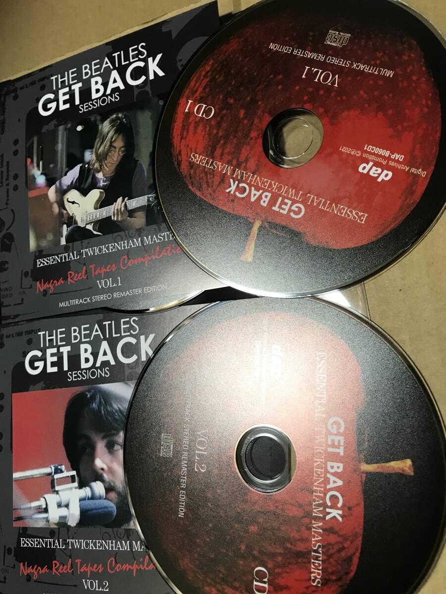 THE BEATLES GET BACK SESSIONS DAP 8タイトル16CD 輸入プレス盤セット