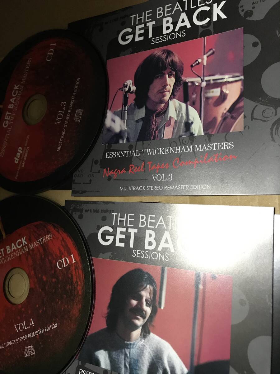 THE BEATLES GET BACK SESSIONS DAP 8タイトル16CD 輸入プレス盤セット