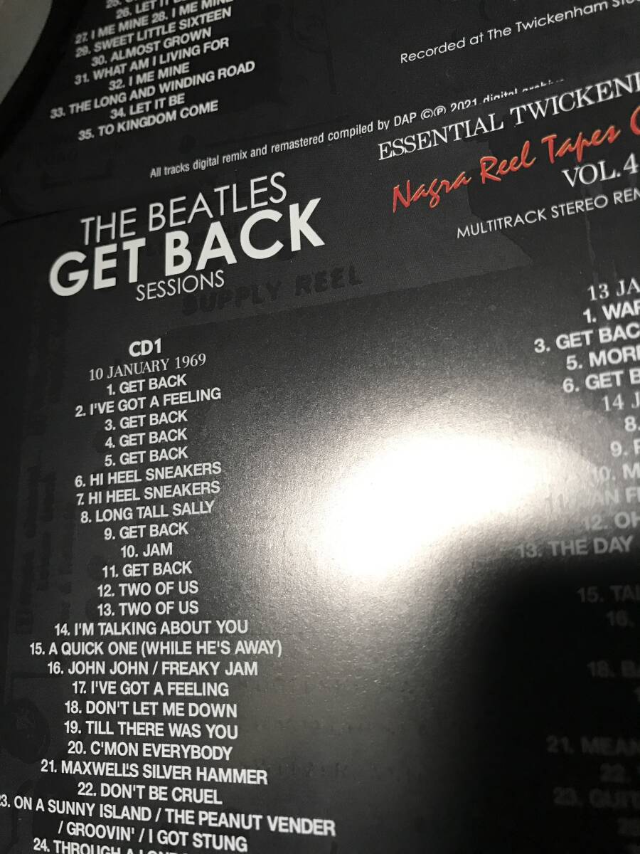 THE BEATLES GET BACK SESSIONS DAP 8タイトル16CD 輸入プレス盤セット