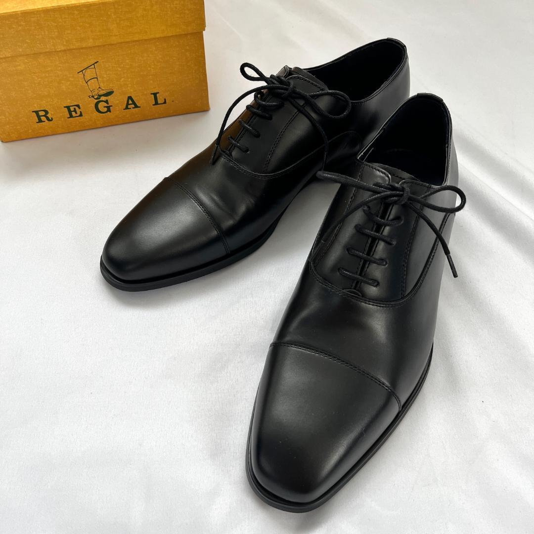 REGAL 黒 ストレートチップ 24cm 日本製 未使用 > REGAL リーガル ビジネスシューズ ストレートチップ