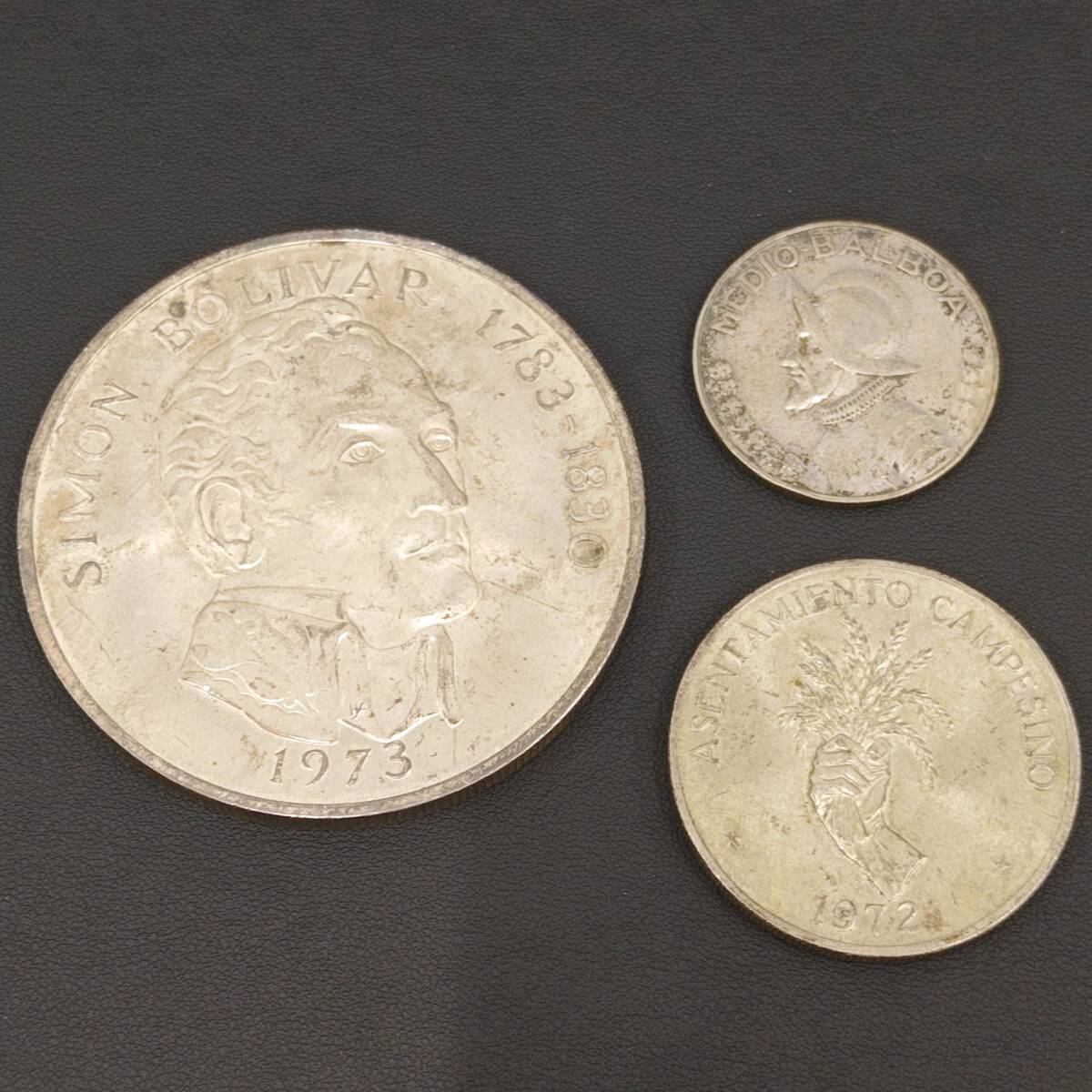 1973年 パナマ 20バルボア 銀貨 1495A【バルボア銀貨】パナマ共和国 1973年 20バルボア 大型銀貨