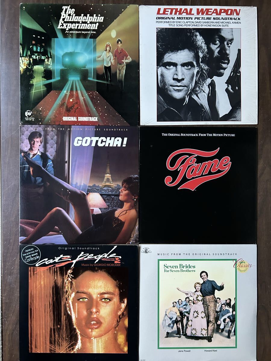 洋画オリジナル・サウンドトラック帯付きLPレコード9枚セット2 洋画サウンドトラック 80年代 LPレコード60枚セット ゴースト
