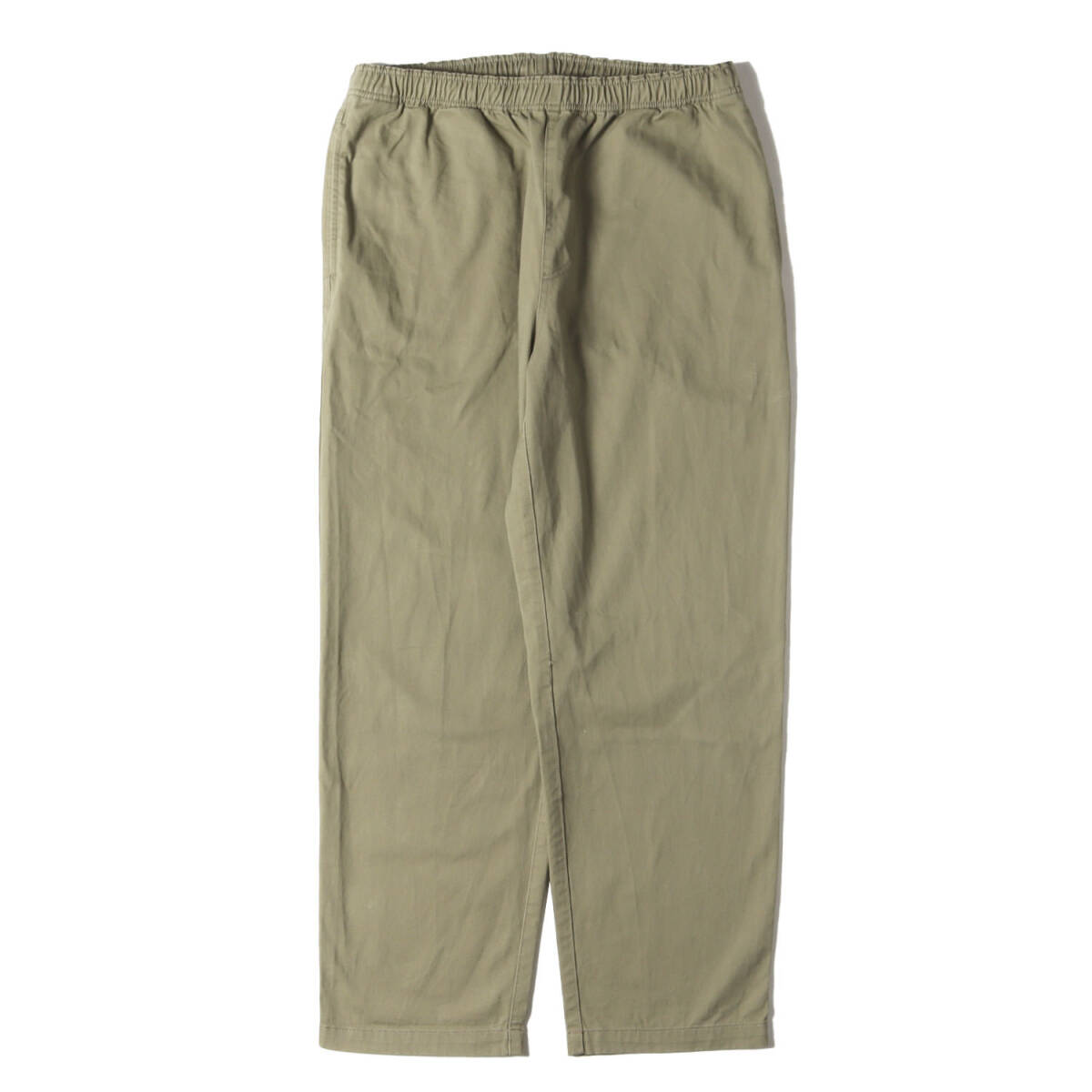 STUSSY ステューシー パンツ サイズ:M / ブラッシュドツイル ビーチ イージーパンツ (Brushed Beach Pant) / カーキ / ボトムス ズボン
