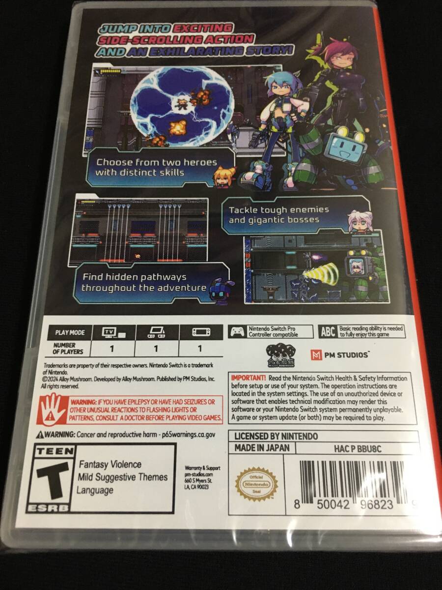 Super Alloy Ranger 超アロイレンジャー 北米版 switch Amazon.com: Super Alloy Ranger for Nintendo Switch : Pm