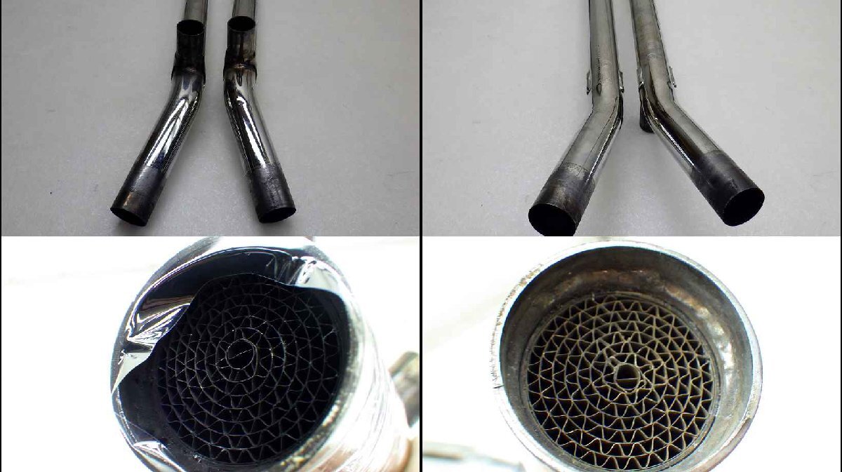 B25 モトグッチ V7 BREVA 750cc エキパイ左右 エキゾーストパイプ MOTO GUZZI_画像10