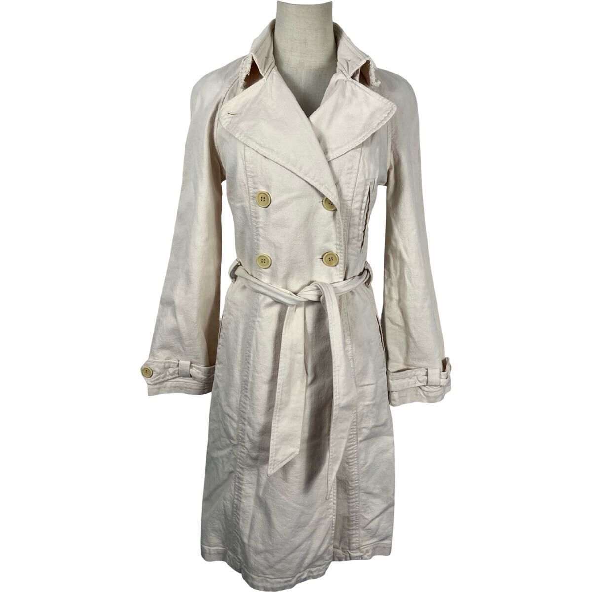 ISABEL MARANT ETOILE イザベルマラン レディース ライトピンク コットン トレンチコート アウター _画像1